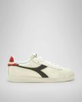  Scarpe Sneakers UOMO Diadora Bianco Rosso lifestyle T2 GAME L LOW ICONA 5