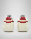  Scarpe Sneakers UOMO Diadora Bianco Rosso lifestyle T2 GAME L LOW ICONA 3