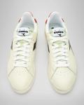  Scarpe Sneakers UOMO Diadora Bianco Rosso lifestyle T2 GAME L LOW ICONA 6