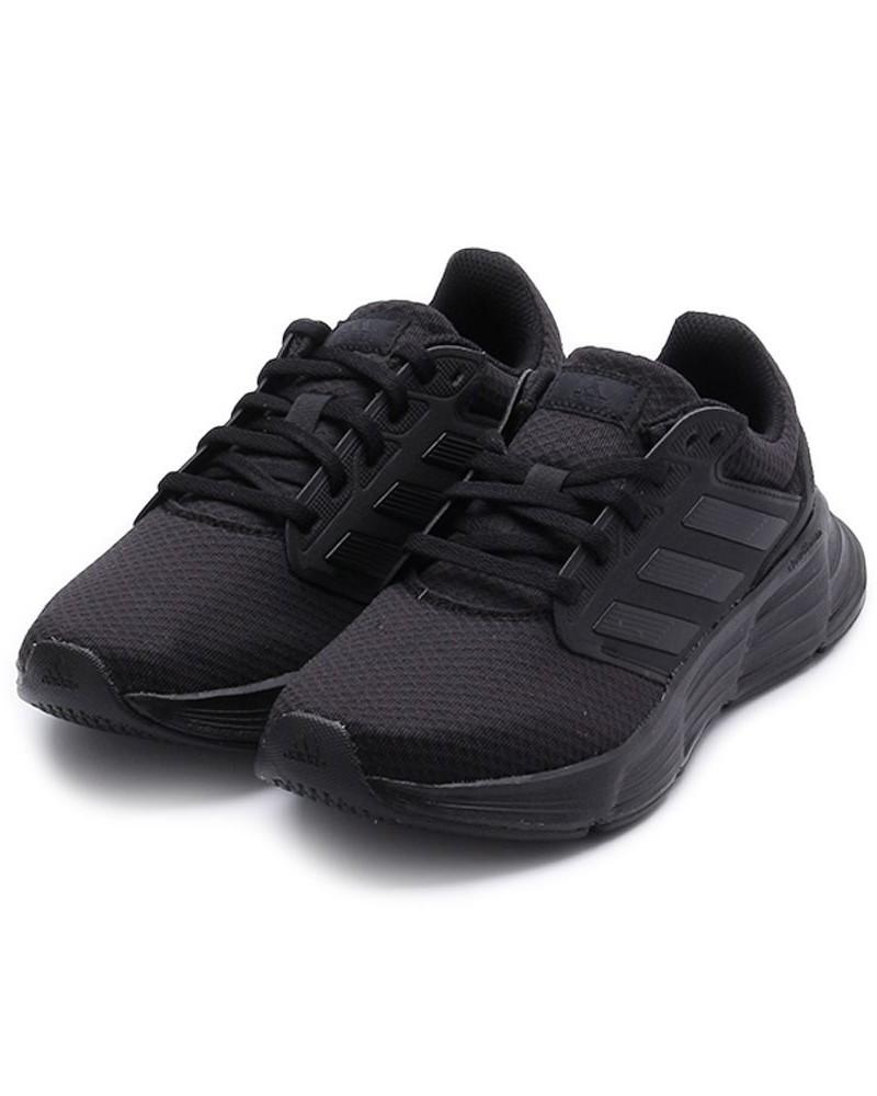  Scarpe Sneakers DONNA Adidas Running Jogging Total Black GALAXY 6 W 0