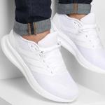 Scarpe Sneakers UOMO Adidas Running Jogging RUNFALCON 5 Total White 9