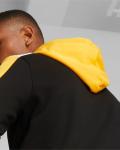  Tuta Intera Completa UOMO Puma Essentials Hoodie Colorblock Nero Giallo 1