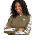 Tuta Intera Completa DONNA Adidas 3-Stripes Tricot Verde oliva Poliestere 4