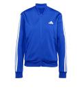  Tuta Intera Completa DONNA Adidas 3-Stripes Woman Blu Royal Poliestere Tricot 3