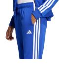  Tuta Intera Completa DONNA Adidas 3-Stripes Woman Blu Royal Poliestere Tricot 1
