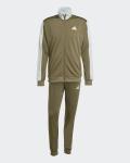 Tuta Intera Completa UOMO Adidas Training ColorBlock Verde Oliva Con tasche 0