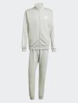  Tuta Intera Completa UOMO Adidas Basic 3-S Fleece Wonder Silver Cotone Felpato 5