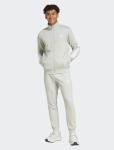  Tuta Intera Completa UOMO Adidas Basic 3-S Fleece Wonder Silver Cotone Felpato 1