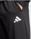  Tuta Intera Completa UOMO Adidas Basic 3-Stripes Fleece Nero Cotone Felpato 6