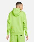  Felpa Cappuccio Hoodie UOMO Nike Sport Essentials Verde Cotone Felpato 1