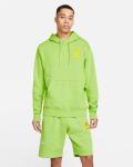  Felpa Cappuccio Hoodie UOMO Nike Sport Essentials Verde Cotone Felpato 0