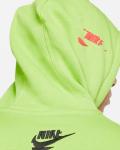  Felpa Cappuccio Hoodie UOMO Nike Sport Essentials Verde Cotone Felpato 2