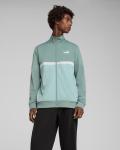  Tuta Intera Completa UOMO Puma Poly Suit Color Block Verde Poliestere tricot 3