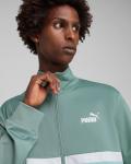  Tuta Intera Completa UOMO Puma Poly Suit Color Block Verde Poliestere tricot 5