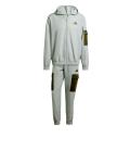  Tuta Intera Completa UOMO Adidas Cargo Woven Wonder Silver con tasche 6