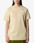  T-shirt maglia maglietta UOMO The North Face Beige Gravel REDBOX Tee Cotone 3