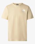  T-shirt maglia maglietta UOMO The North Face Beige Gravel REDBOX Tee Cotone 4