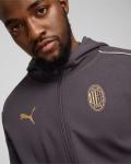  Ac Milan Puma Giacca tuta Grigio Cotone 2024 25 Casuals HD FZ 2