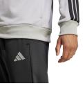  Tuta Intera Completa Tracksuit UOMO Adidas Basic 3-Stripes French Terry Grigio 1