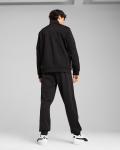  Tuta Intera Completa UOMO Puma Poly Colorblock Nero Bianco con tasche 