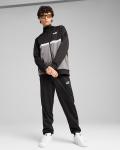  Tuta Intera Completa UOMO Puma Poly Colorblock Nero con tasche Tempo Libero 