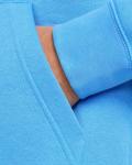  Felpa Cappuccio Hoodie UOMO Nike CLUB Sportswear Fleece Blu Azzuro 