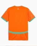  Costa D avorio Ivory Coast Puma Maglia Calcio Arancione 2025 Home 