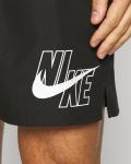  Costume da Bagno pantaloncini shorts UOMO Nike NIKE LOGO SOLID Nero 