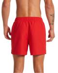  Costume da Bagno UOMO Nike Shorts pantaloncini LOGO SOLID Rosso 