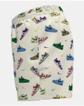  Costume da Bagno UOMO Nike Shorts Pantaloncini 5 VOLLEY SHORT Sneak Bianco 