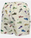  Costume da Bagno UOMO Nike Shorts Pantaloncini 5 VOLLEY SHORT Sneak Bianco 