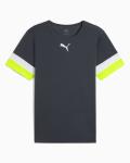  Maglia calcio tennis Padel UOMO Puma individualRISE Jersey Grigio poliestere 
