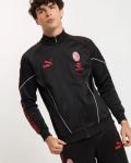  Ac Milan Puma Giacca tuta sportiva Nero 2025 26 Stadium Pre Match KING Anthem 