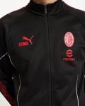  Ac Milan Puma Giacca tuta sportiva Nero 2025 26 Stadium Pre Match KING Anthem 