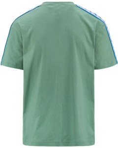  T-shirt maglia maglietta UOMO Kappa Banda 222 Verde SIDONIO Cotone Jersey 2