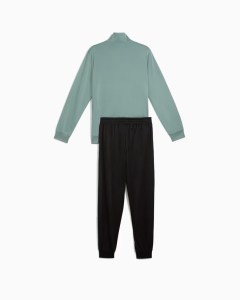  Tuta Intera Completa UOMO Puma Poly Suit Color Block Verde Poliestere tricot 4