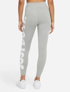 Pantaloni pantacollant Tights DONNA Nike W NSW ESSNTL GX HR Leggings Grigio 1