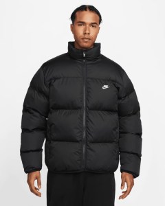  Bomber Piumino Giubbino jacket UOMO Nike Sportswear Storm-FIT Puffer Nero 0