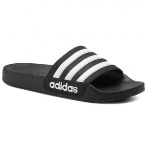  Ciabatte Sandali Ragazzi Unisex Adidas ADILETTE SHOWER K Ragazzi Unisex Nero 1