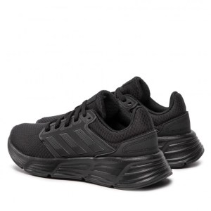  Scarpe Sneakers DONNA Adidas Running Jogging Total Black GALAXY 6 W 3