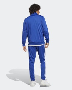  Tuta Intera Completa UOMO Adidas Royal Basic 3-Stripes Tricot 2