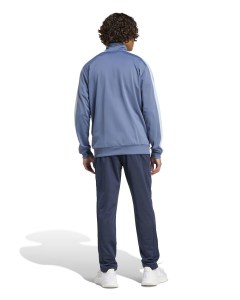  Tuta Intera Completa UOMO Adidas M SL TR Color Block Blu 2