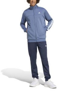  Tuta Intera Completa UOMO Adidas M SL TR Color Block Blu 0