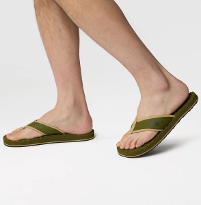  Ciabatte infradito UOMO The North Face BASE CAMP II FOREST OLIVE BLACK CURR Tpu 2