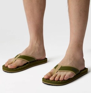  Ciabatte infradito UOMO The North Face BASE CAMP II FOREST OLIVE BLACK CURR Tpu 6
