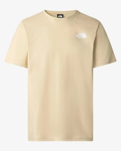  T-shirt maglia maglietta UOMO The North Face Beige Gravel REDBOX Tee Cotone 4