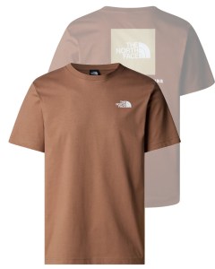  T-shirt maglia maglietta UOMO The North Face REDBOX Tee latte Gravel Cotone 0