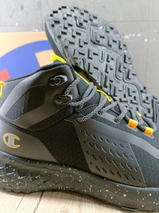  Scarpe Sneakers UOMO Champion Mid Cut STREET Trail Nero 2