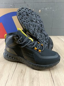  Scarpe Sneakers UOMO Champion Mid Cut STREET Trail Nero 8